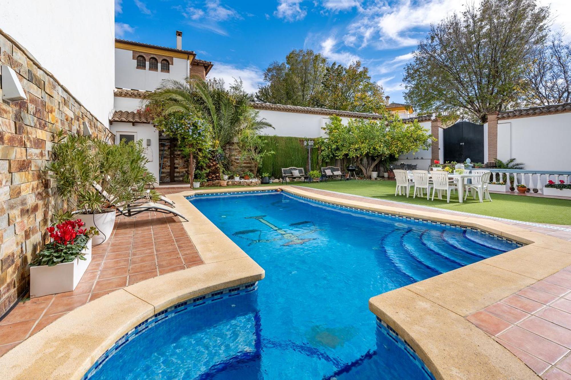 Illora Casa De Amigos La Latina Con Piscina, Chimenea Y Barbacoaヴィラ エクステリア 写真